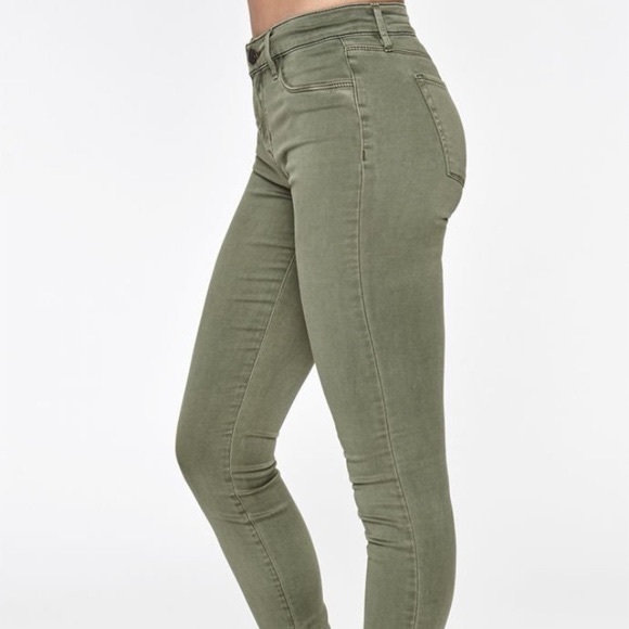 PacSun High Waited Olive Jegging - Picture 2 of 7